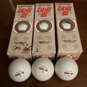 Dunlop Set of 9 Golf Balls NIB
